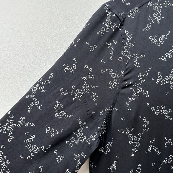 Equipment Black Floral Dress - Picture 9 of 10